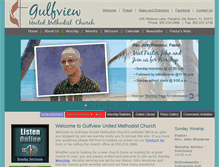 Tablet Screenshot of gulfviewumc.org